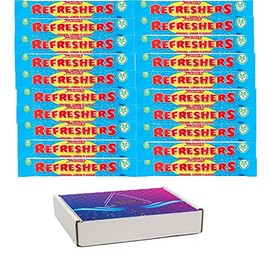 20 x Refreshers Original Lemon Chew Bars 18g With VIMIX Gift Box