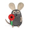 YOTTOY Leo Lionni Collection | Frederick Soft Stuffed Mouse Plush