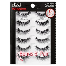 Ardell Ardell false eyelashes demi wispies black, 1 pack (5 pairs per pack)