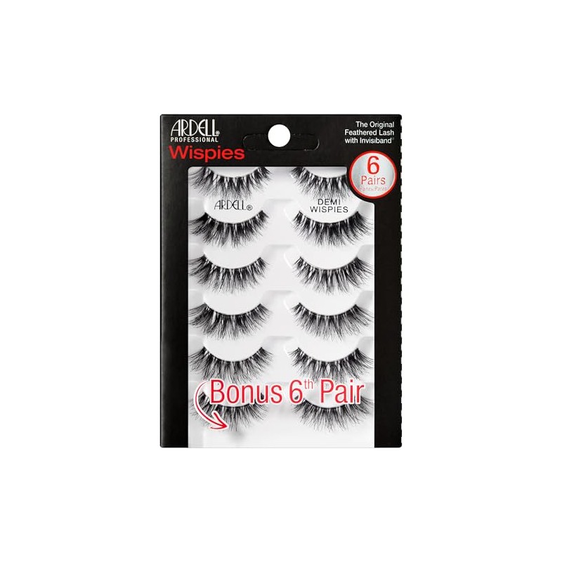 Ardell Ardell false eyelashes demi wispies black, 1 pack (5