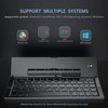 Pocket Size Tri-Fold Wireless Keyboard Compatible with Apple MacBook Pro