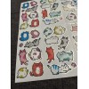 Jot Holographic Cat Sticker Sheet Laser Kitten Kitty Stickers Crafter’s