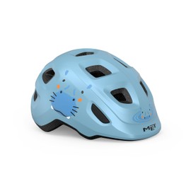 MET - Hooray Children's Cycling Helmet In Pale / Blue Hippo Size Small (52-56 cm)