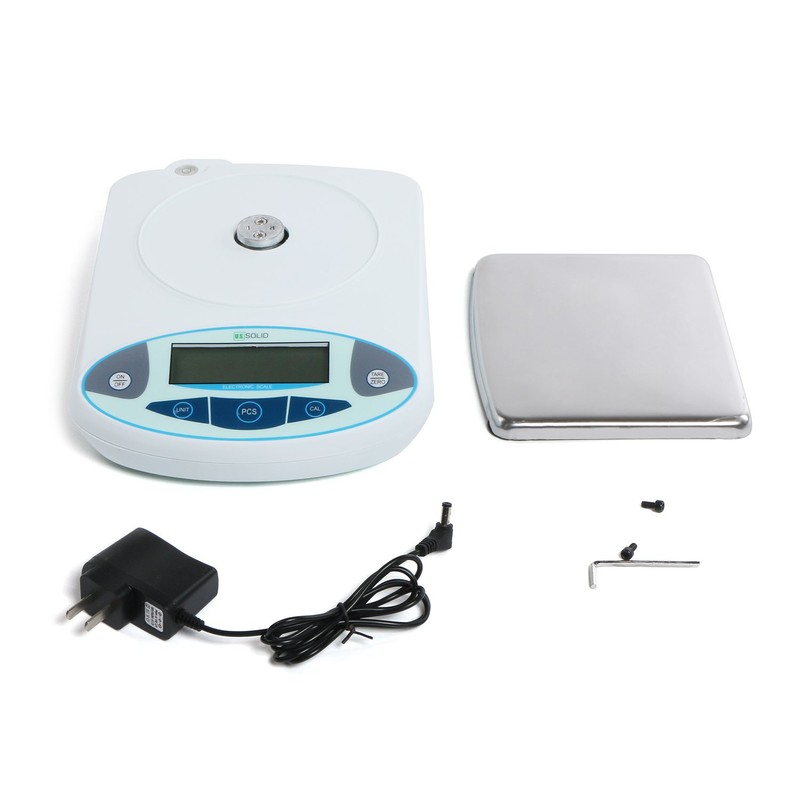 U.S. Solid Digital Precision Scale Analytical Balance Electronic Lab Scale