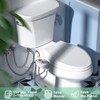 imio BD186 Non-Electric Bidet Attachment Adjustable Water Pressure and Self