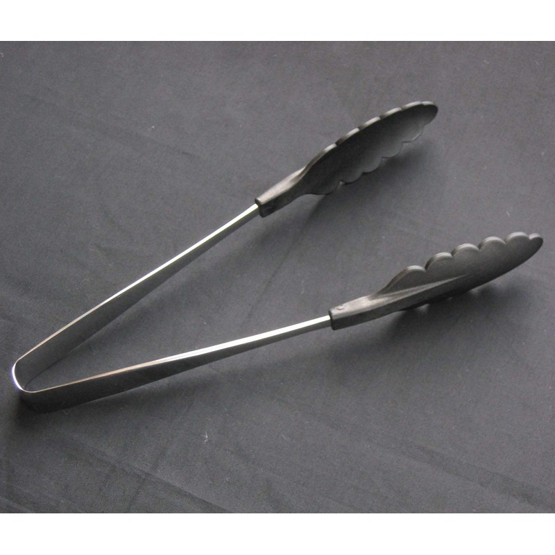 Nagao 0019 Tsubamesanjo Professional Cooking Tongs, 9.8 inches (25 cm),