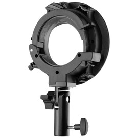 Westcott Quick-Mount S-Bracket 2 for FJ80, FJ200, AD200 to Connect Bowens Mount Softboxes and Light Modifiers