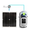 Solar Panel Monocrystalline Silicon Waterproof High Performance for RV Car