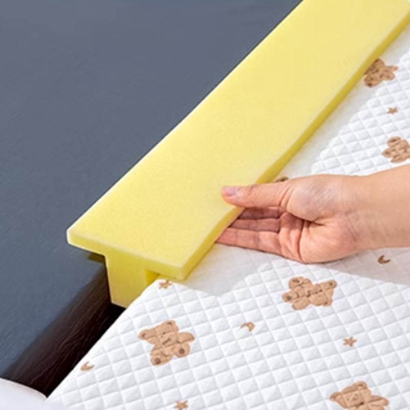 T-Shaped Bed Gap Filling for 1.2", 78.7" Long Mattress Wedge,