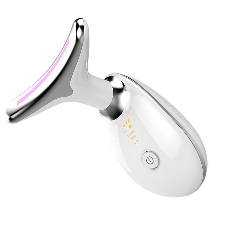 Neck Lifting Massager Colorful Lights Improve Absorption Neck Skin Tightening