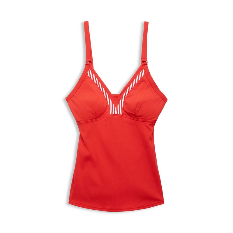 ESPRIT Women's Bondi Beach SSN N Pad.Tankini Tankini Top, 610/Dark