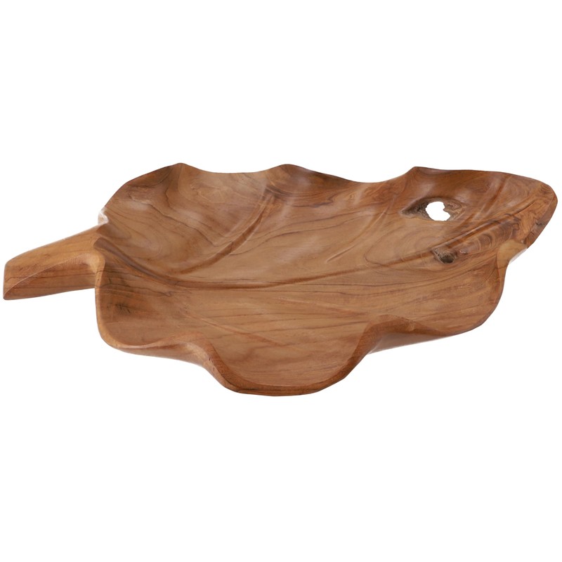 GURU SHOP Wooden Fruit Bowl, Carved Fruit Bowl, Wooden Plate,