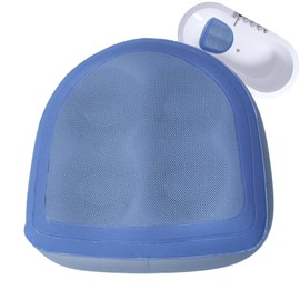 Inflatable Seat Cushion - Travel Seat Cushion | Hip Massage Support with Suction Cup Chair Backrest for Airplane Workplace Wheelchair Desk Home Car Driving Camping Daily