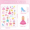 JoyAura Princess Temporary Tattoos for Kids - 8 Sheets 320