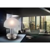 Globo LED Tisch Lampe Leuchte Nickel Matt Chrom Glas Touch