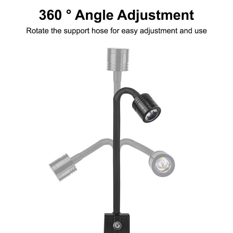 MiOYOOW Clip On Aquarium Light, Mini Dimmable LED Aquarium Light