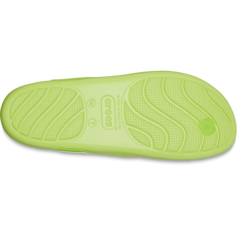 Crocs Women's Splash Flip Flops, limeade