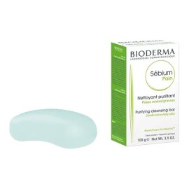 Bioderma Sébium Barra Limpiadora Purificante, 100 Gr Tipo De Piel Piel Mixta A Grasa