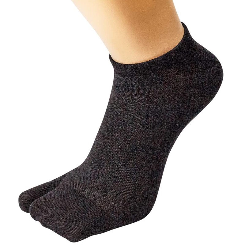 WIOIW Men's 2-Toe Socks, Sweat Absorbent, Quick Drying, Set of