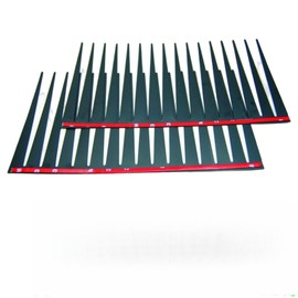 2 Pcs Black Car Eyelashes,3D Eyelashes for Cars,Car-Styling Decorative Sticker,Big Long Eyelashes Cars Stickers for Women,Cars Headlights Stickers Eyelashe,for Auto Headlights