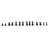 Pack of 1000 Wood Screws Stainless Steel Self-Tapping Screws M1