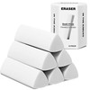 Pencil Erasers, White Erasers for Art, School, Office, Pack of