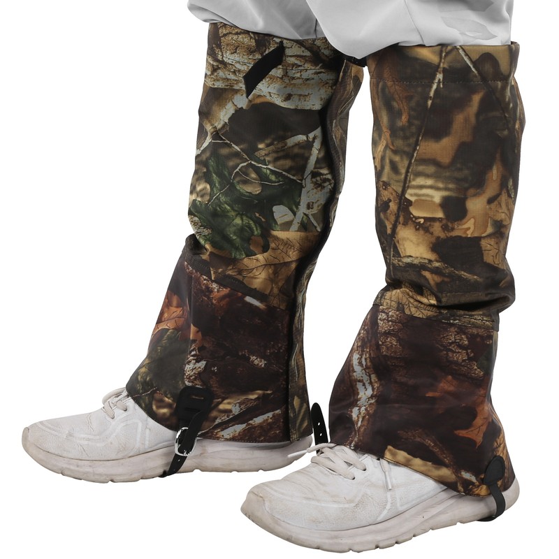 2Pcs/Set Outdoor Waterproof Snow Gaiters Camouflage High Legging Cover Boot