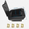 ZAMLIE Center Console Dash Storage Box Compatible with Polaris RZR