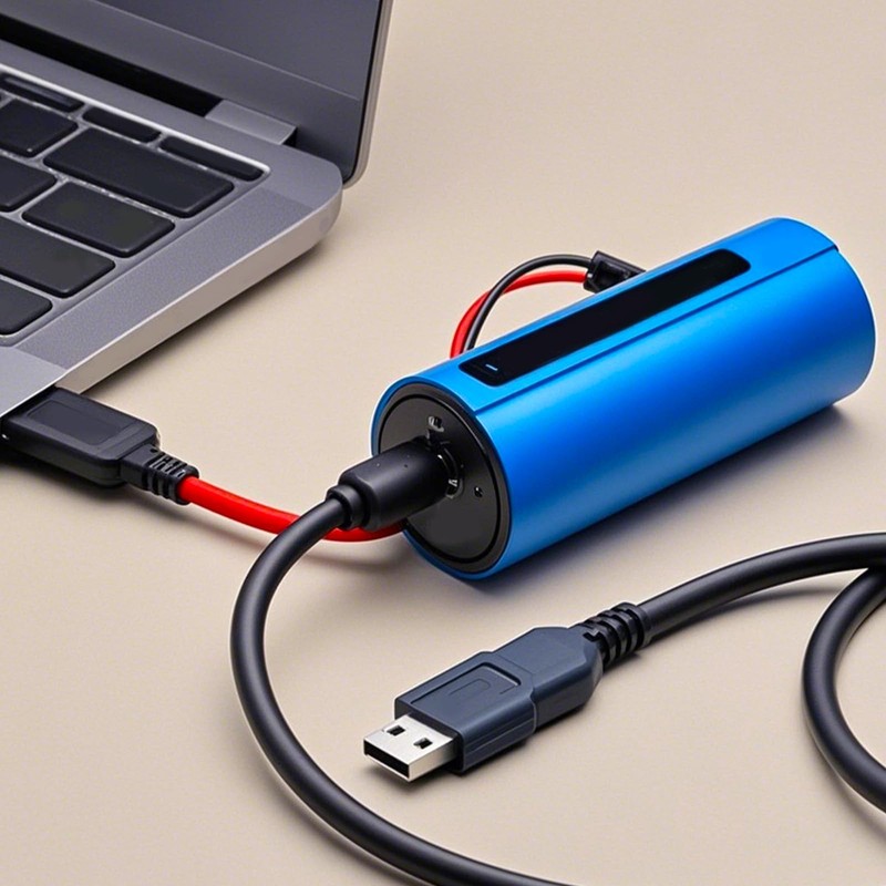 2pcs Battery Charger for Bubble Machine Gun, 3.7V SM-2P USB