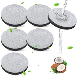 Pack of 6 MicroDisc Water Filters for Brita Fill & Go Water Filter Bottles Carafes, Water Filter Discs Reduces PFAS, Chlorine, Microparticles, Other Taste-Impasing Substances in Drinking Water