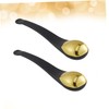 WOONEKY 2pcs Eye for Skin Care Tools Cream Scoops Zinc