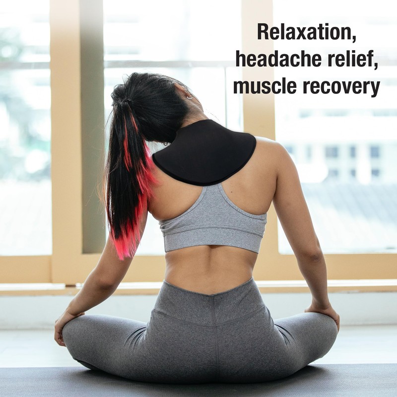 Eurow Luxe Hot & Cold Therapy Gel Neck Wrap, Adjustable