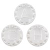 CChiai 3PCS 80677 Faucet Index Buttons Universal Bathroom Hot Cold