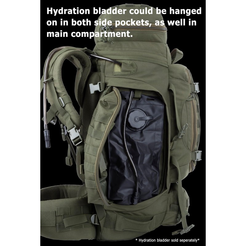 XMILPAX Large Internal Frame Backpack Tactical MOLLE Pack for Camping