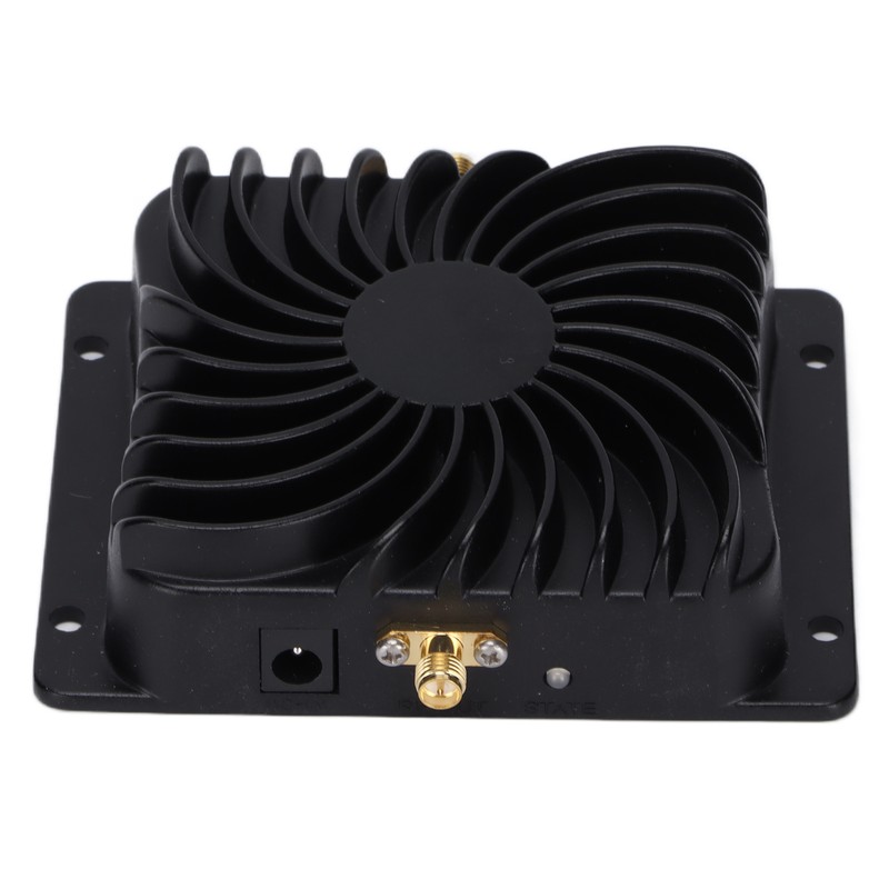 WiFi Range Extender Black Spiral Fan Shaped Wireless Signal Amplifier