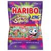 Haribo Gummi Candy, Z!NG Sour S'ghetti, 5-Ounce Bags (Pack of 12)