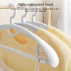 Plastic Clothes Hanger, Extra Thick Plastic Wide Shoulder Adult 360