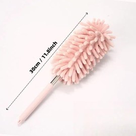 Mini Car Duster Brush, Extendable Microfiber Dusting Tool with Comfortable Handle for Home and Auto Interior Cleaning, Car Cleaning Tool