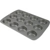 PME CSB110 Carbon Steel Non-Stick 12 Cup Muffin Pan ,