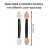Cuttte 120PCS Disposable Dual Sides Eye Shadow Sponge Applicators with