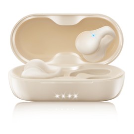 2024 Super Comfortable Sound Quality Enhancement Model Ear Cuffs Earphones, Bluetooth 5.3 Wireless Earphones, Hi-Fi Sound Quality, Sound Leakage Suppression, Open Ear Type, Ear Pinch Type, Innovation