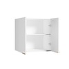 ChooChoo Bathroom Wall Cabinet, Kitchen Storage Cupboard Cabinet with 2