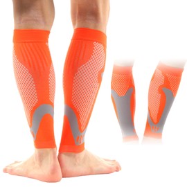 [QQOLi] [Supervised by Active Chiropractor] Calf Supporter, 3-Level Compression Compression for Running, Jogging, Cycling, Outdoors, Protection, Compression, Unisex, UV Protection, Compression