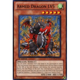 YuGiOh Dragunity Legion Structure Deck Single Card Armed Dragon LV5 SDDL-EN019 Common