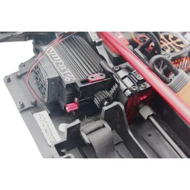 Hot Racing ANN38F02 Aluminum Fine gear mesh Motor mount set Arrma 6s BXL V5