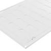 Repa Market 12" x 8" Inch (Outer Dimensions) White Adjustable