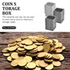 GXGM Pack of 24 Coin Case for Push-in Coin Case
