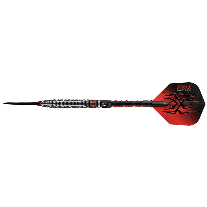 Harrows Atrax 95% Tungsten Steel Tip Darts Set (24, Grams)