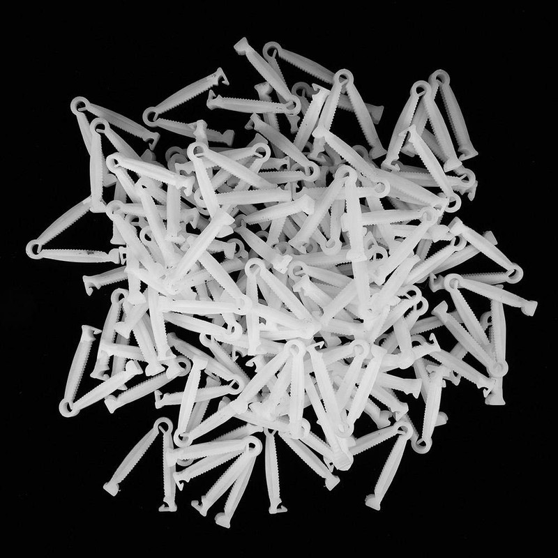 Clip umbilical de cordón de cochinillo, 100 piezas/paquete desechable abrazaderas
