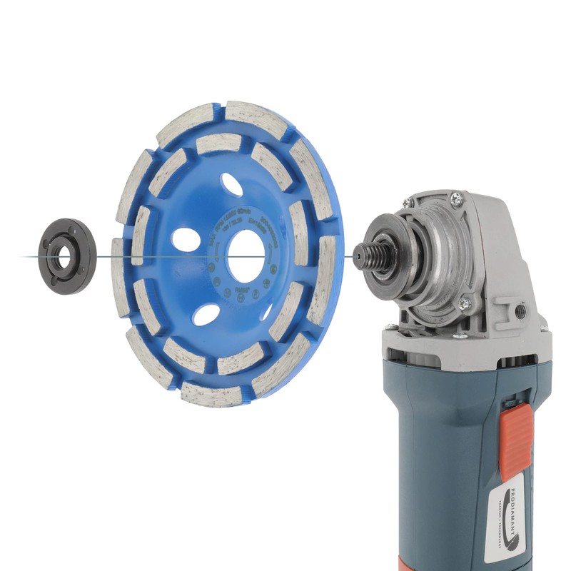 PRODIAMANT Diamond Cup Wheel Standard 125mm x 22.2mm for Concrete,